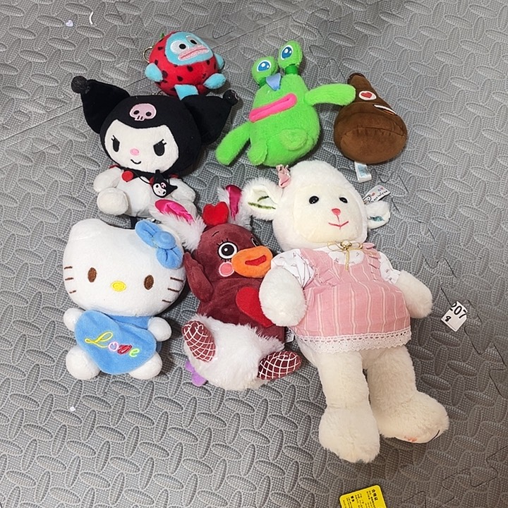 毛绒中古毛绒默认微脏微瑕