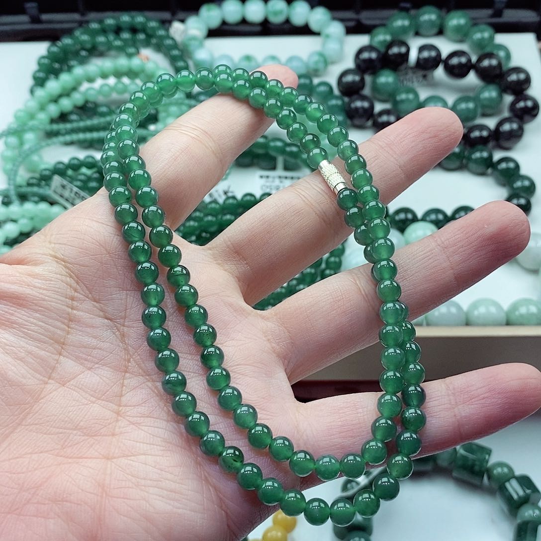 毛衣链未镶嵌翡翠