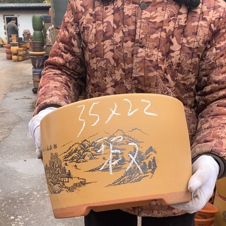 紫砂花盆盆栽花卉苗木种植