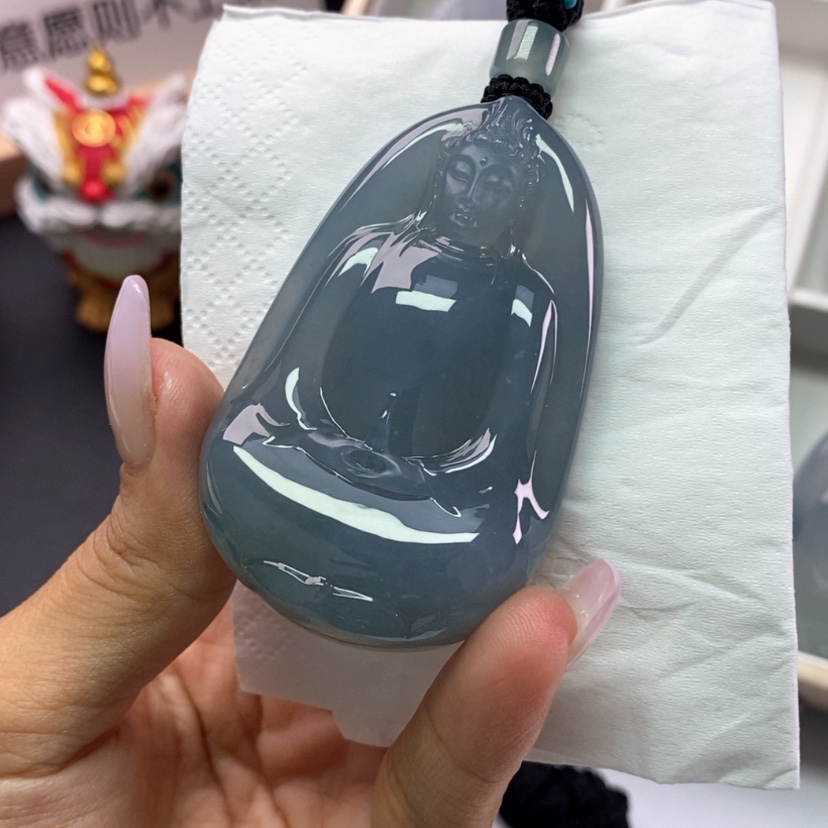 【闪购商品】翡翠未镶嵌颈饰安*哥翡翠