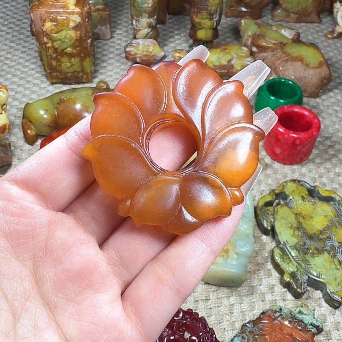 白玉菩提吊坠挂件