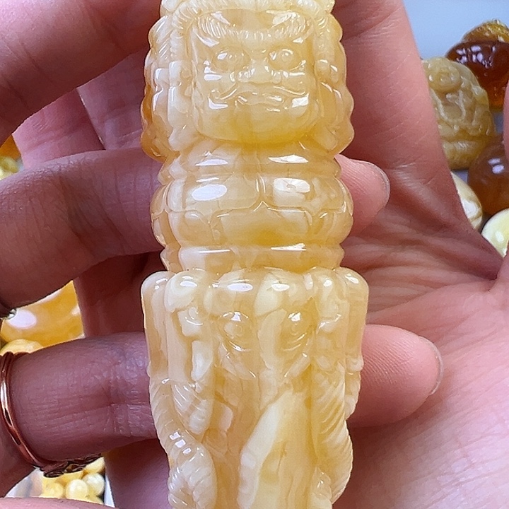 蜜蜡颈饰未镶嵌蜜蜡