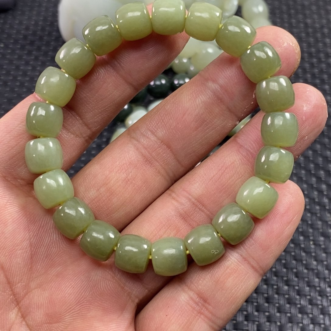 和田玉手链未镶嵌