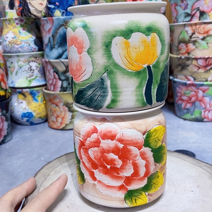 景德镇艺术手绘作品