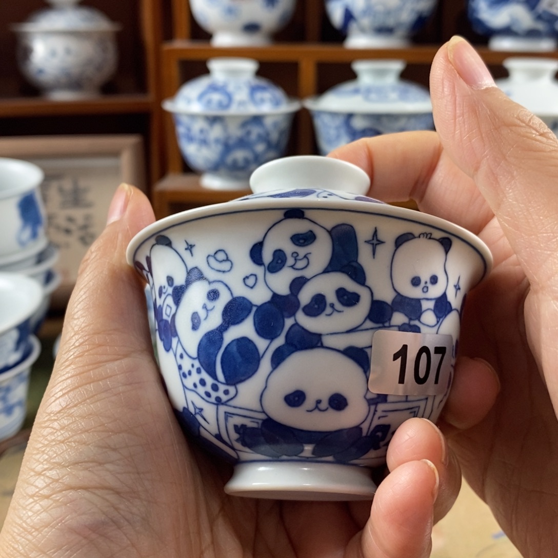 瓷片景德镇陶瓷手绘茶器107