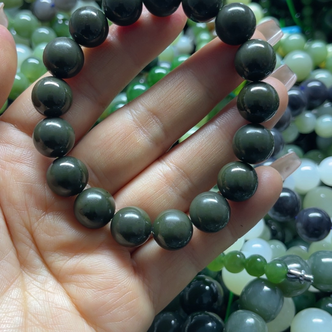 和田玉手链未镶嵌