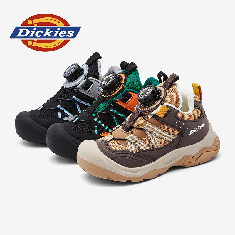 Dickies童鞋女童户外运动鞋秋冬季新款女小童软底休闲学步男孩鞋