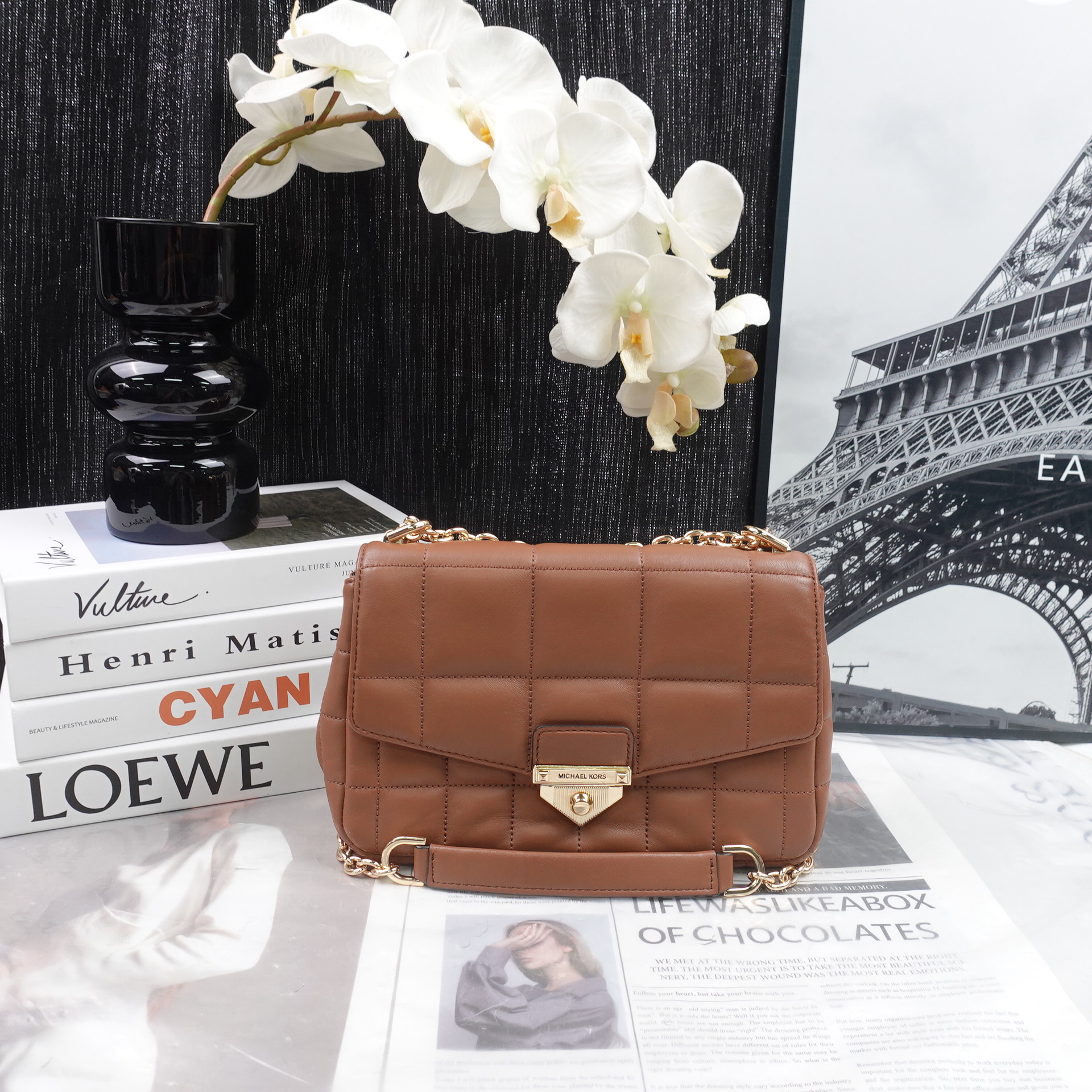 95新 MICHAEL KORS/迈克高仕 单肩包/T20275297