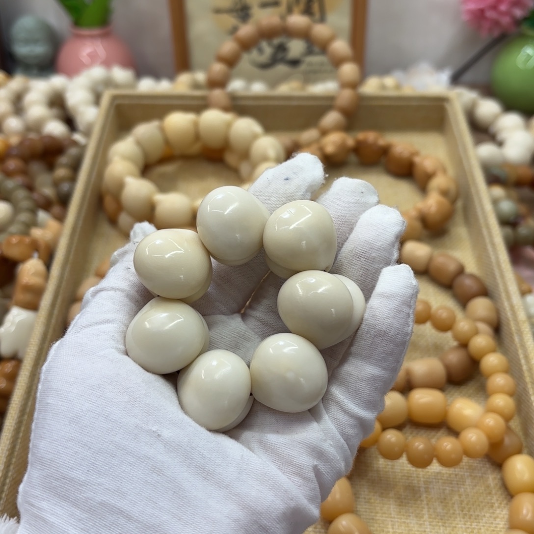 菩提根/象牙果吊坠牙果瑕疵机抛手捻979