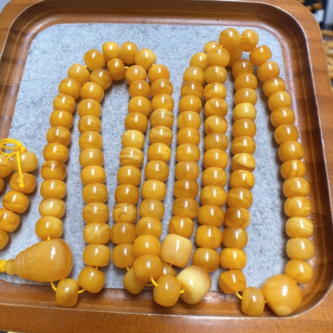 蜜蜡手链未镶嵌蜜蜡