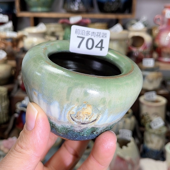 红陶内口径6高度6