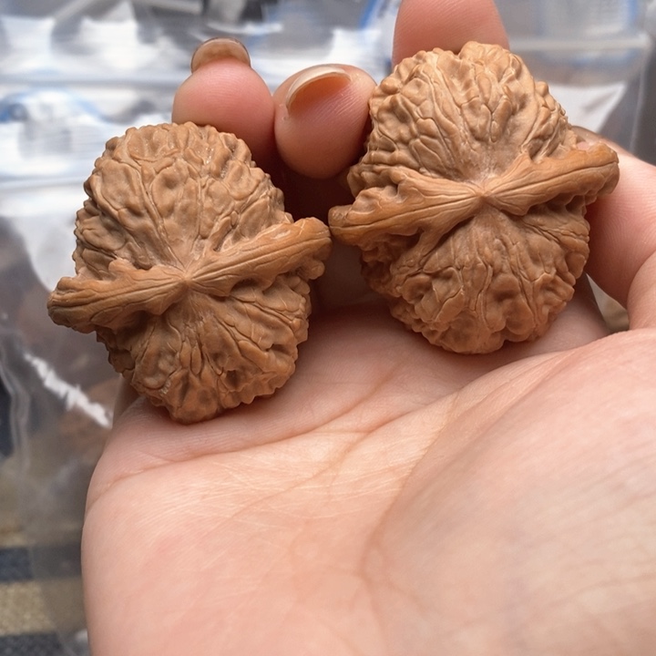 猴头核桃吊坠1118号白狮子40.42.31