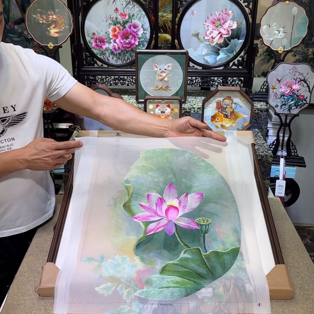 刺绣刺绣工艺精湛独特设计理念