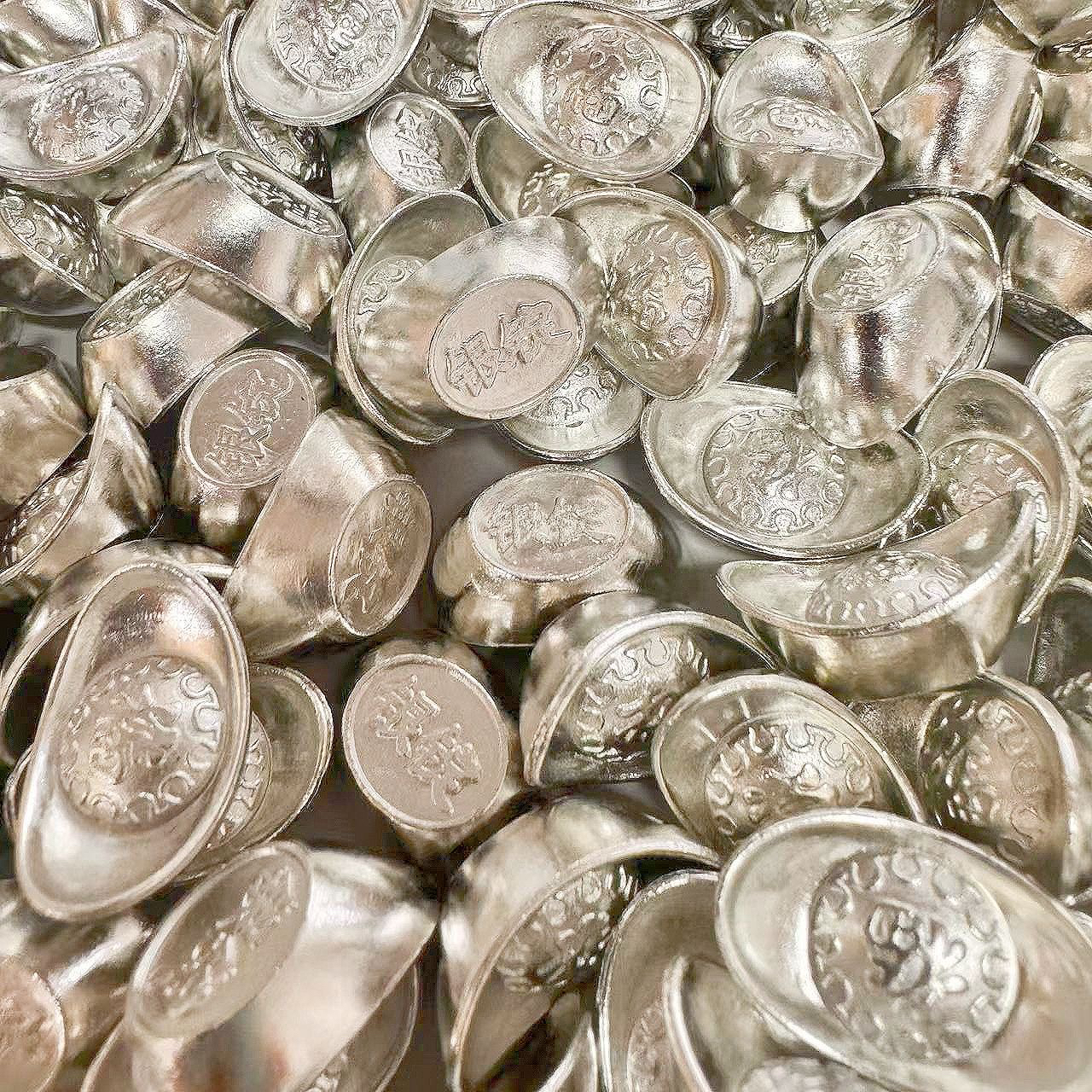 9999银元宝制品可作精美摆件