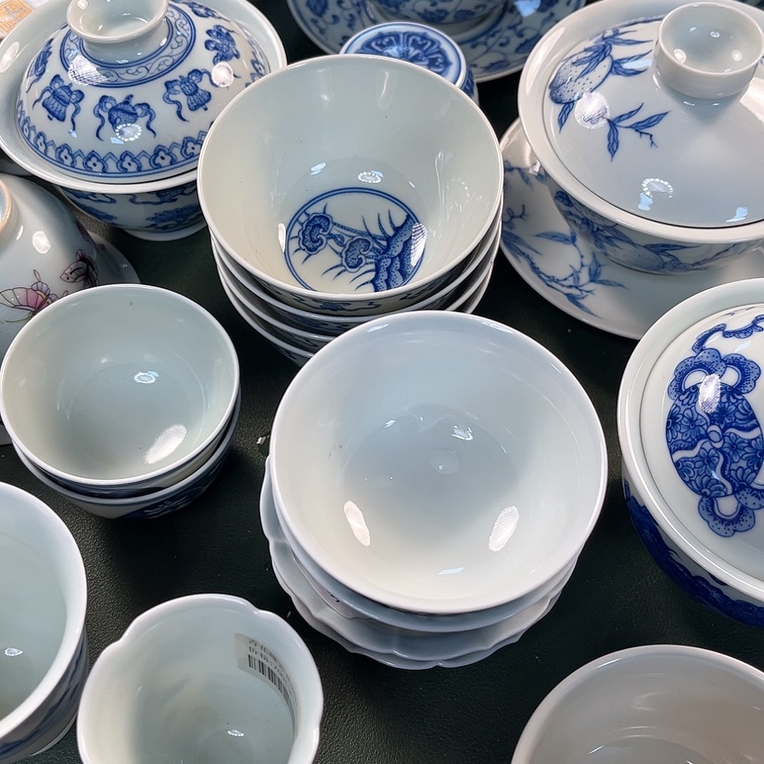 杯青花瓷器青花瓷器