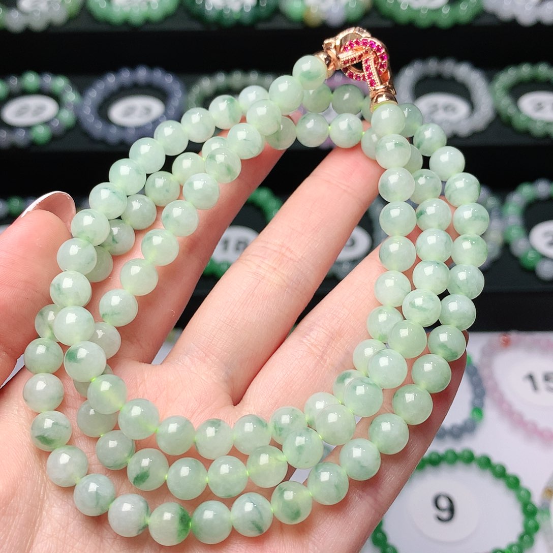 翡翠手链未镶嵌翡翠