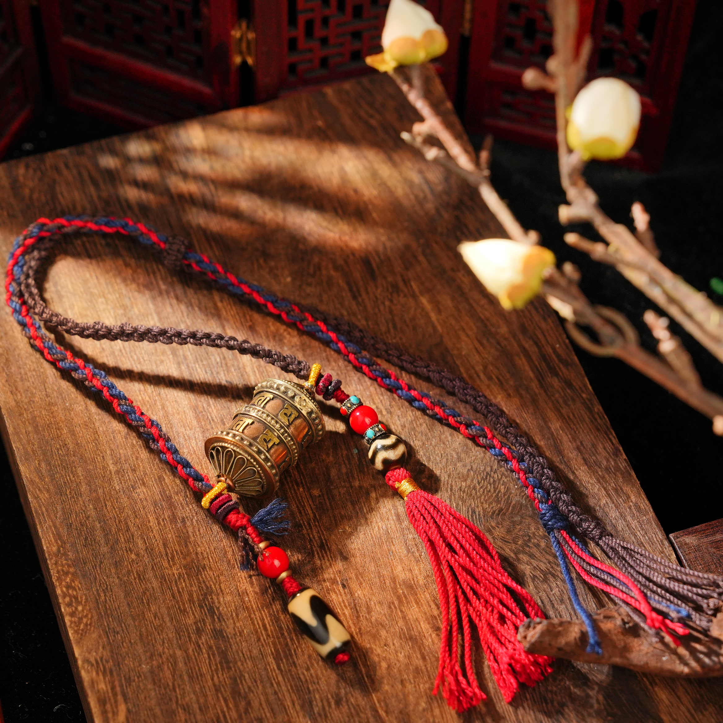 铜吊坠 【松赞林加加】转经筒项链LDX030238