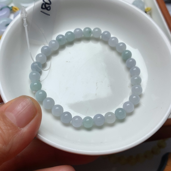 翡翠未镶嵌手链天然翡翠手链