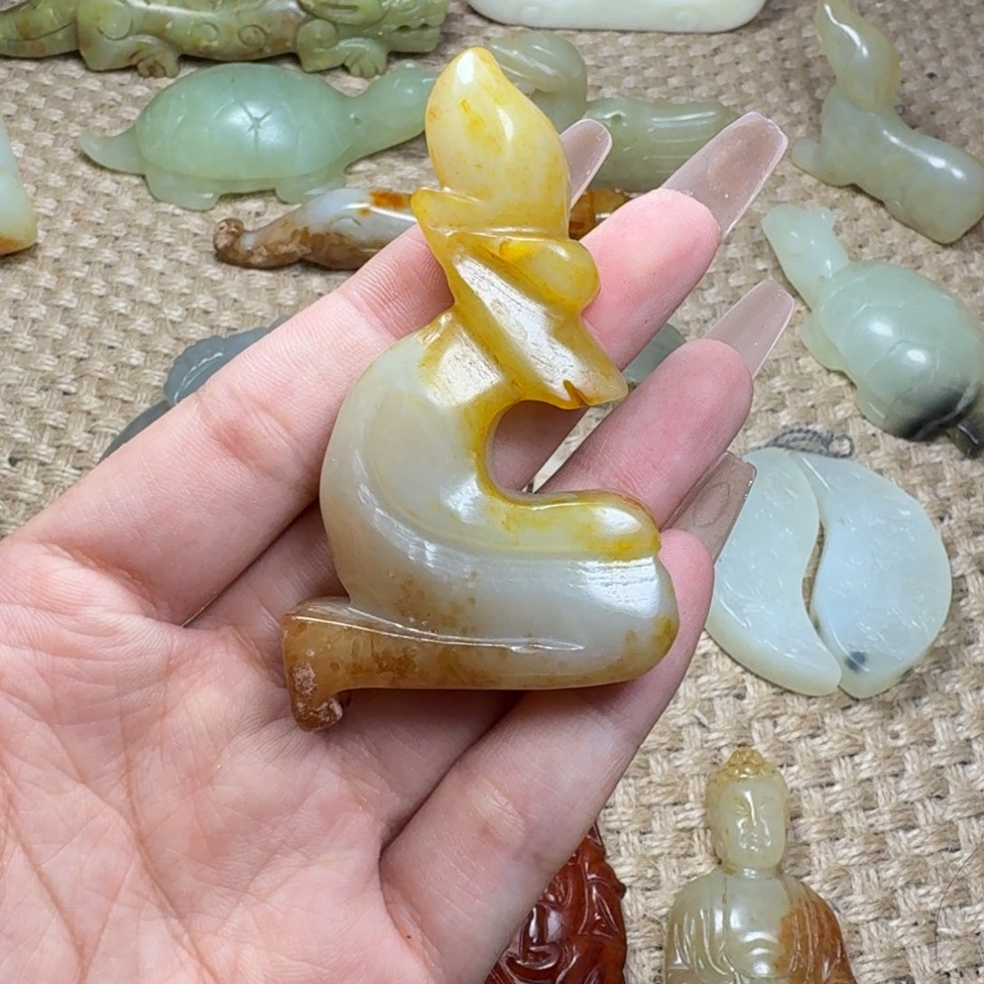 白玉菩提吊坠挂件