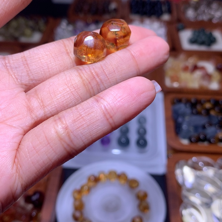 爱***丽水晶珠宝半成品合金