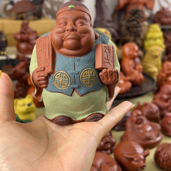 紫砂茶宠紫砂地主老财