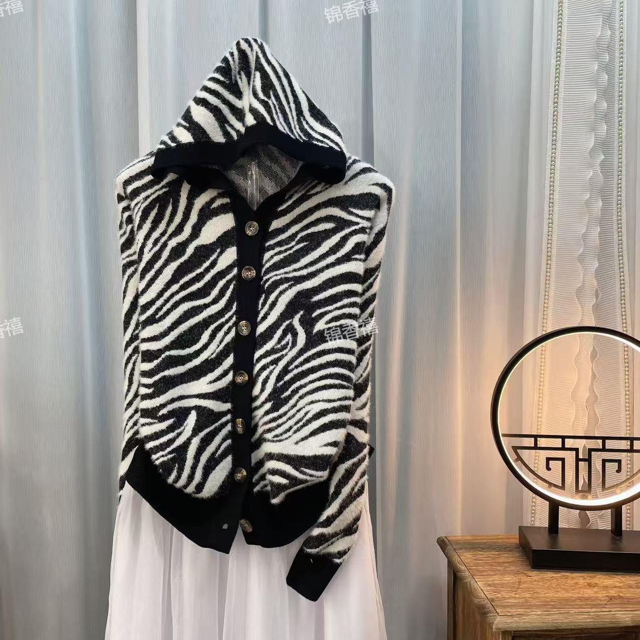 [S116-高山流水]时尚减龄百搭显瘦针织开衫女