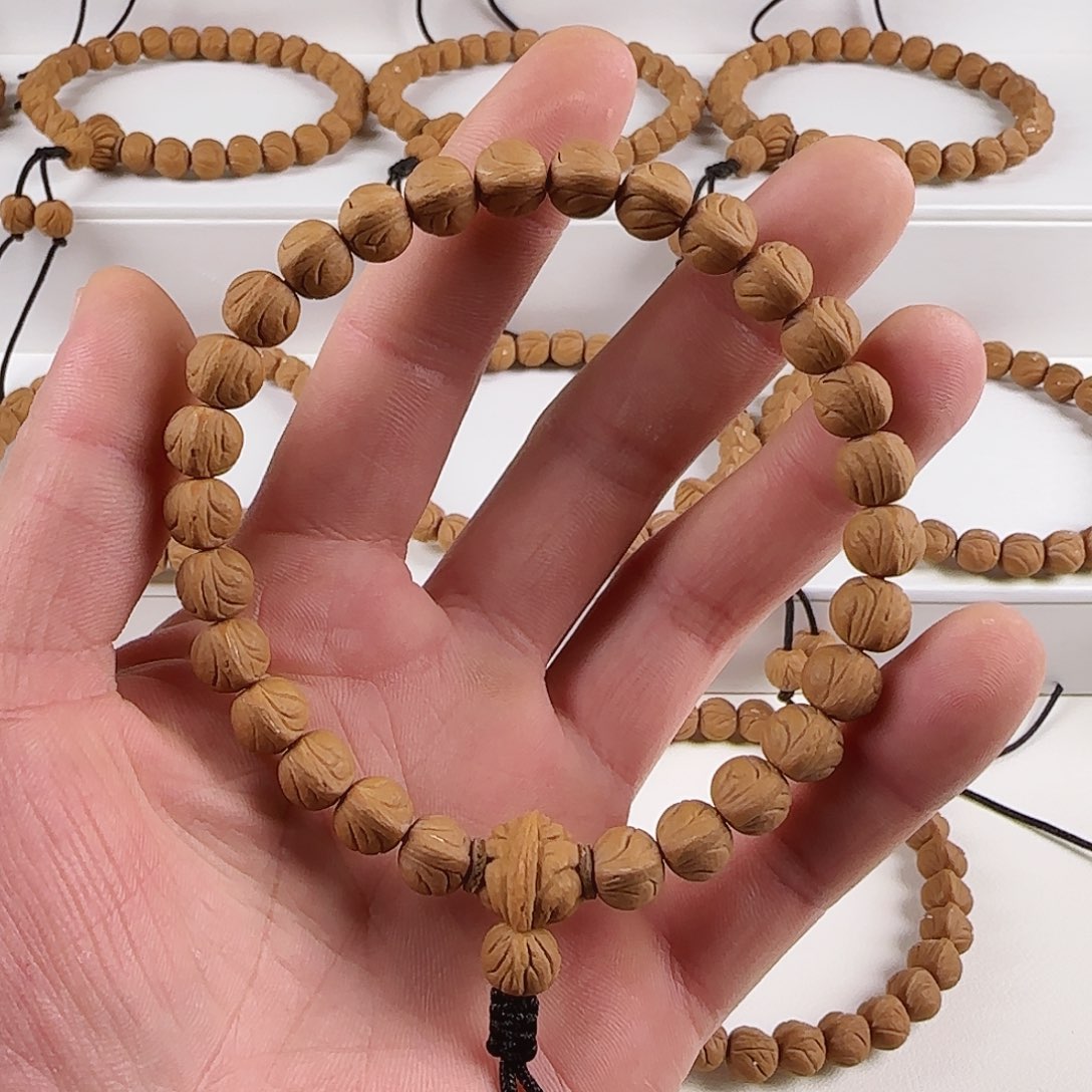 桃核吊坠精致家种龙纹桃核