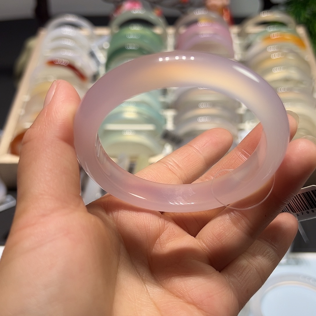 玛瑙/玉髓手镯未镶嵌56.3