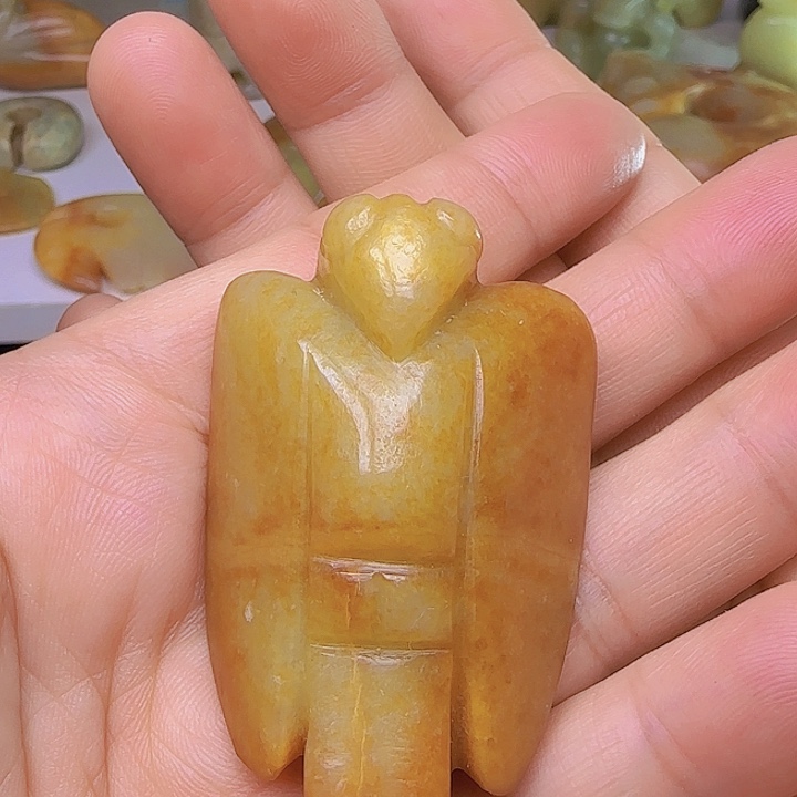 和田玉吊坠(不含链)未镶嵌