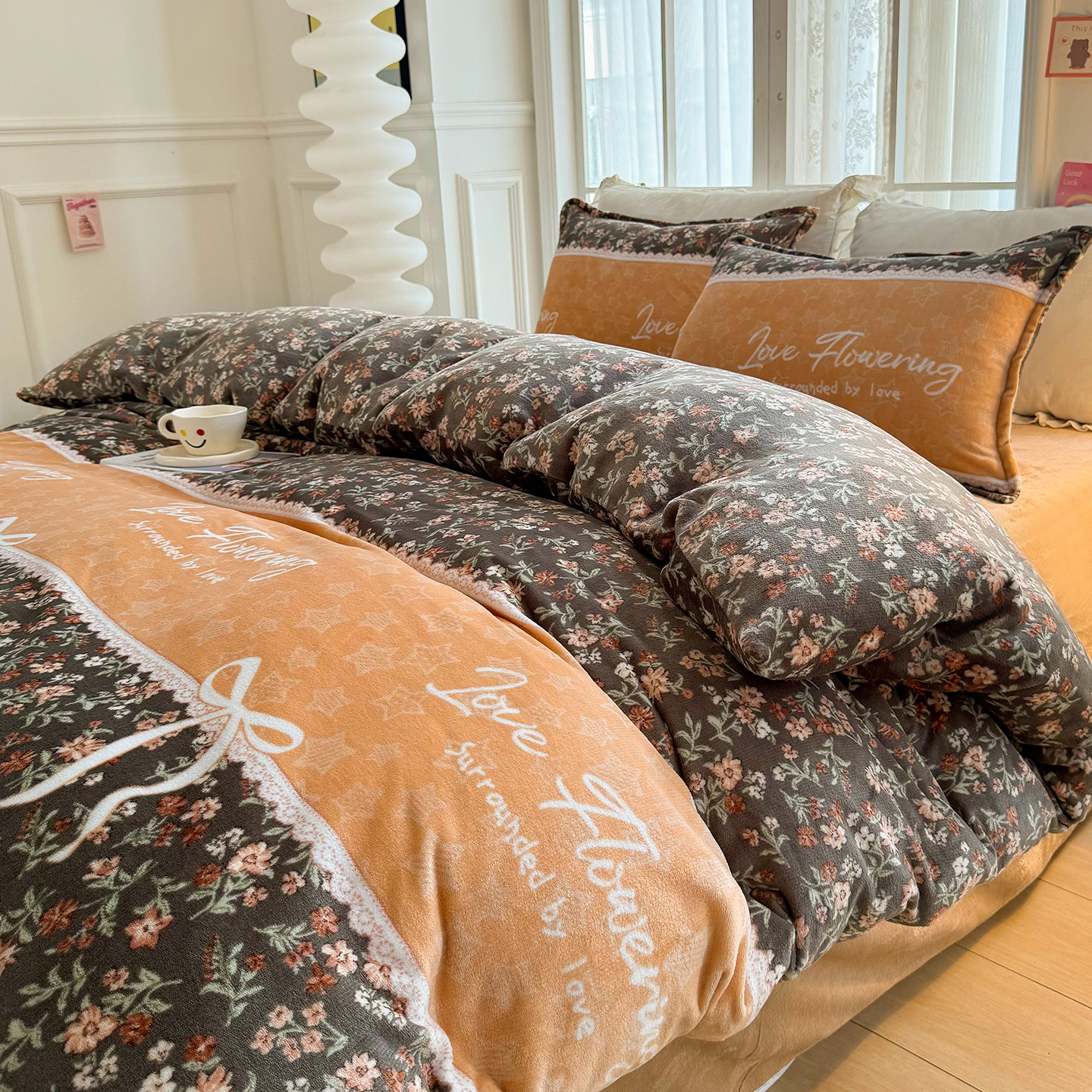 2025新款牛奶绒双面绒四件套绒四件套