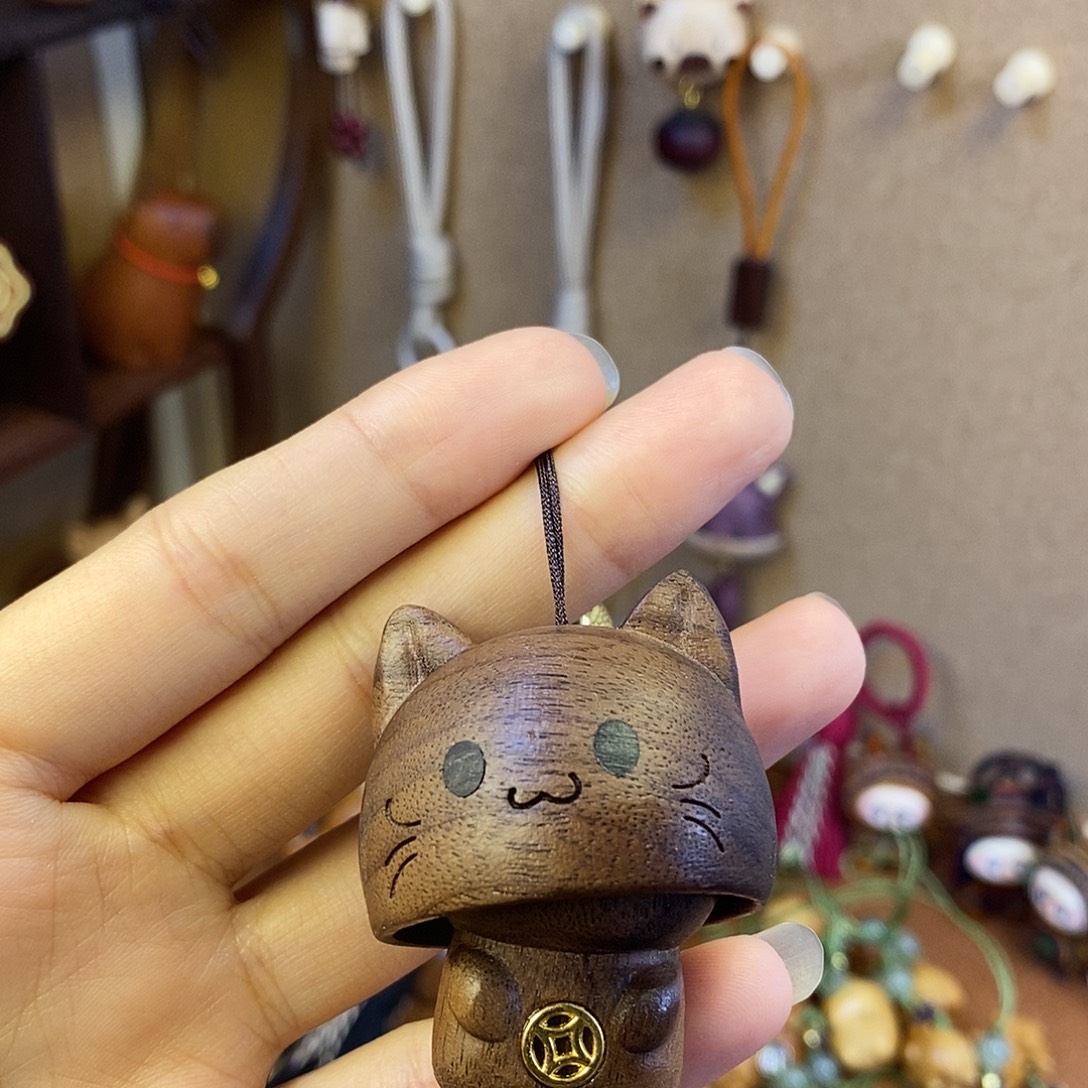 木质类乌檀木躲猫猫