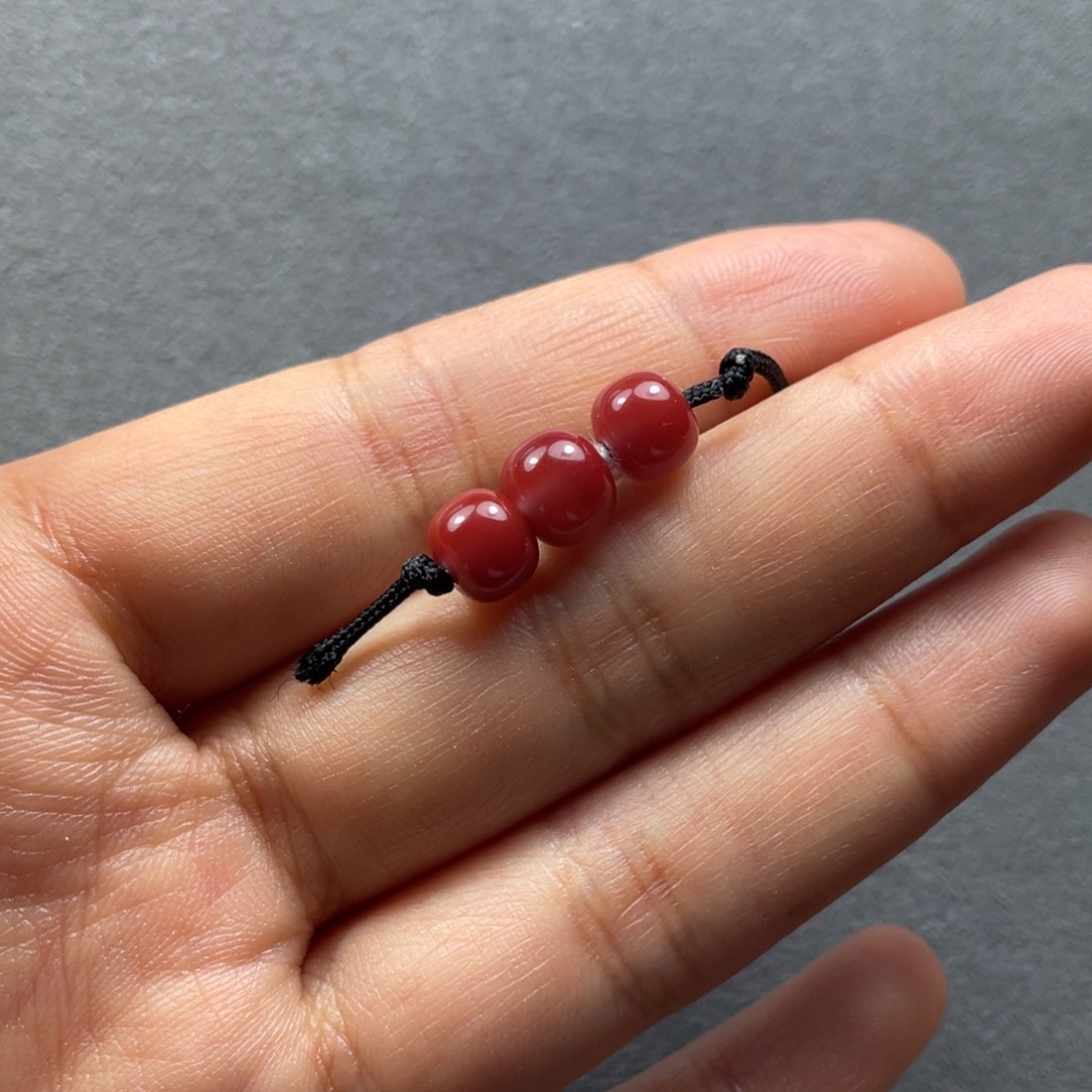 南红玛瑙配饰未镶嵌6.9mm