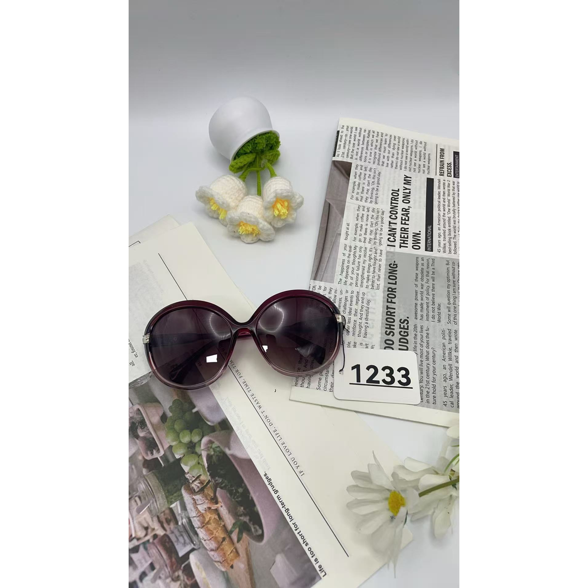 1233 百搭瘦脸太阳镜