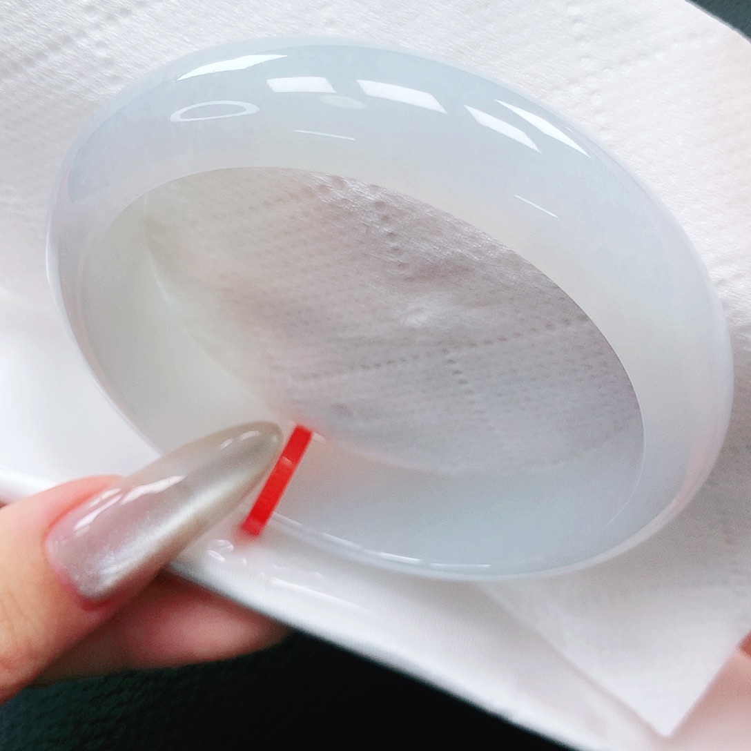 翡翠手镯未镶嵌58圈