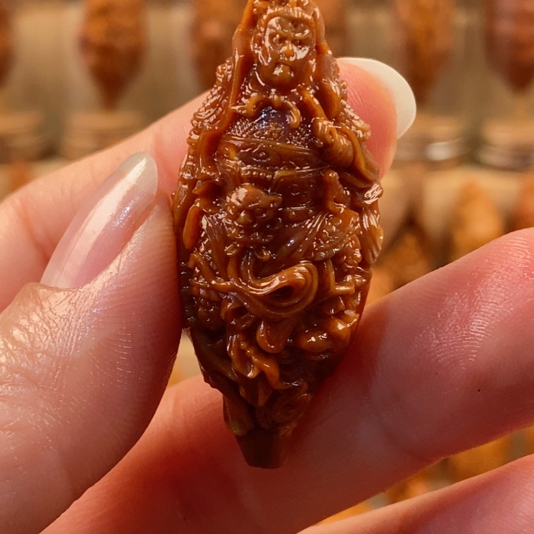 橄榄核手串/手链二郎神