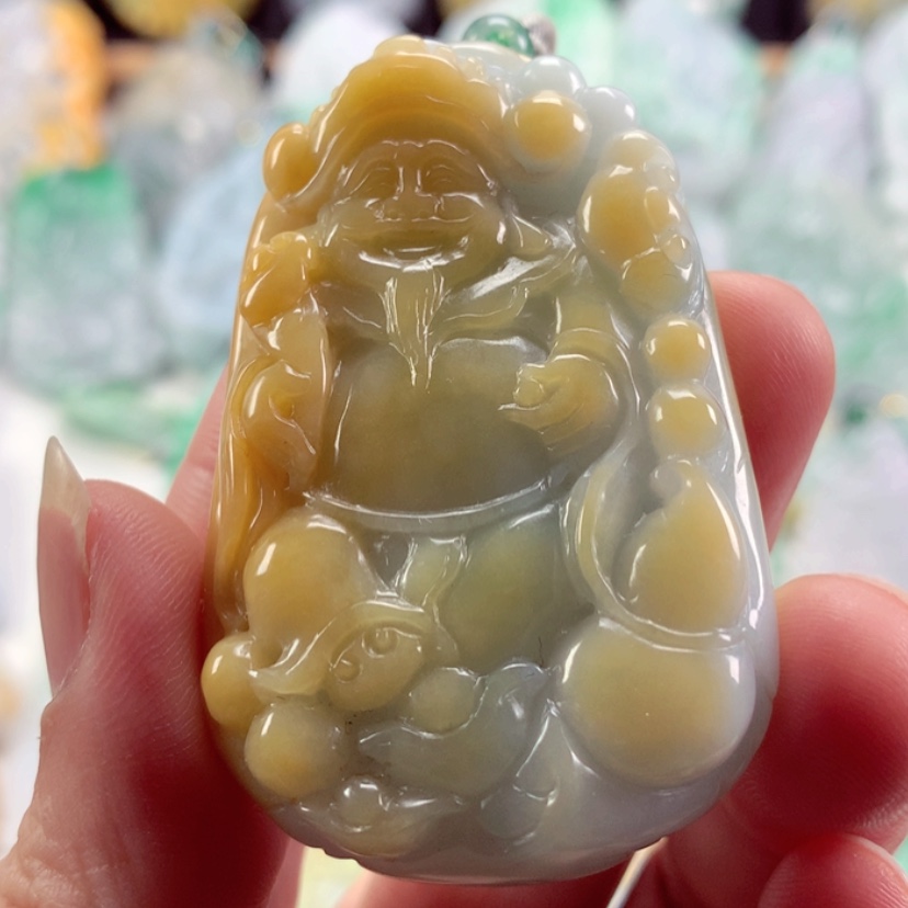 【闪购商品】翡翠吊坠(不含链)未镶嵌