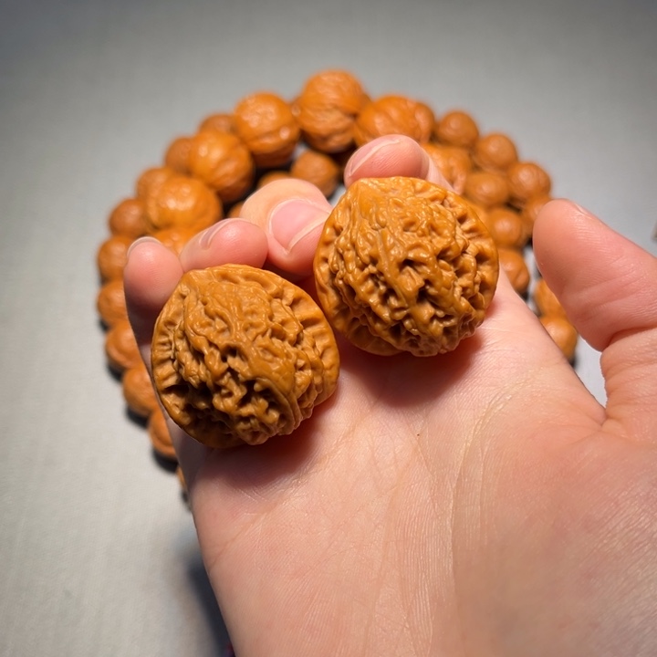 秦***公把件文玩核桃野南疆397