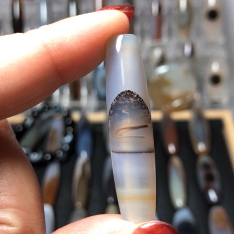 玛瑙/玉髓珠宝半成品未镶嵌