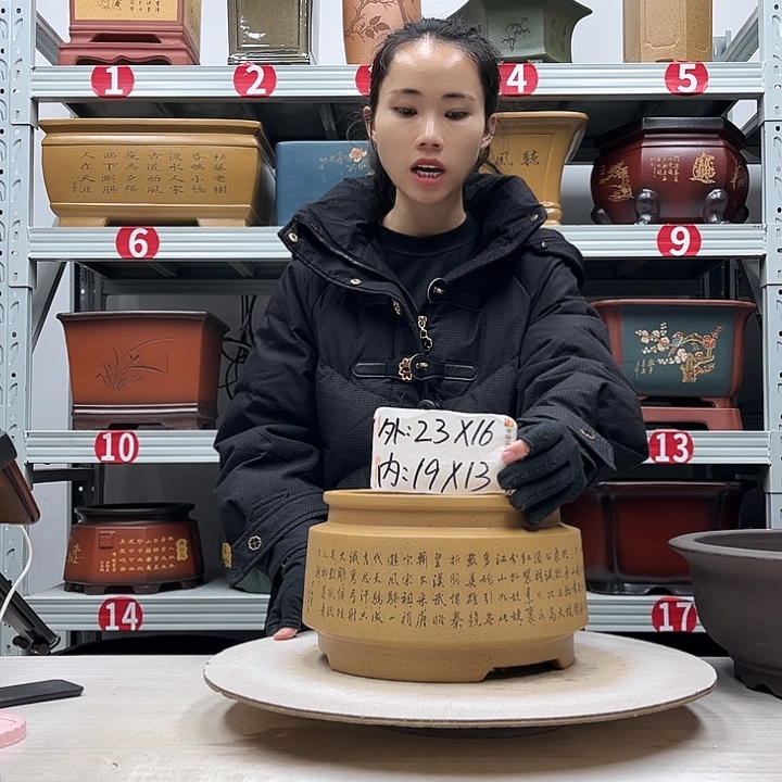 紫砂花盆紫砂花盆