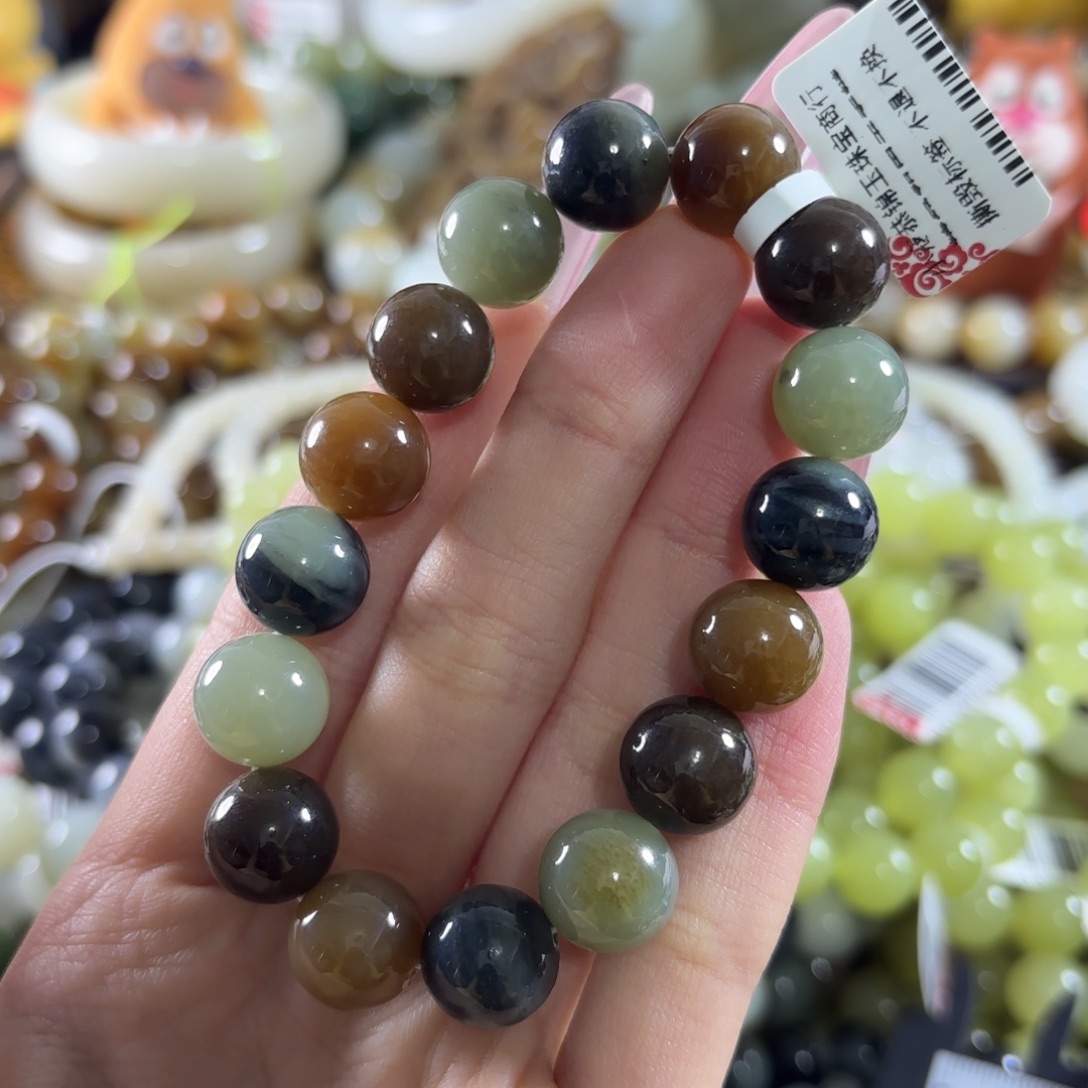 和田玉未镶嵌手链270