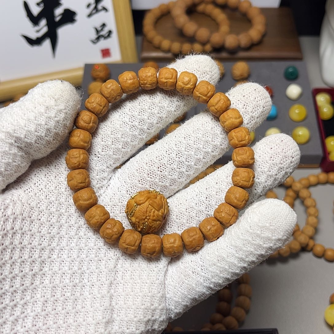 心***结吊坠猴头核桃全品饕餮+王灵官