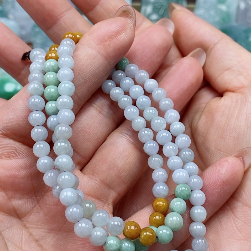 【闪购商品】翡翠未镶嵌颈饰天然翡翠A货卡5