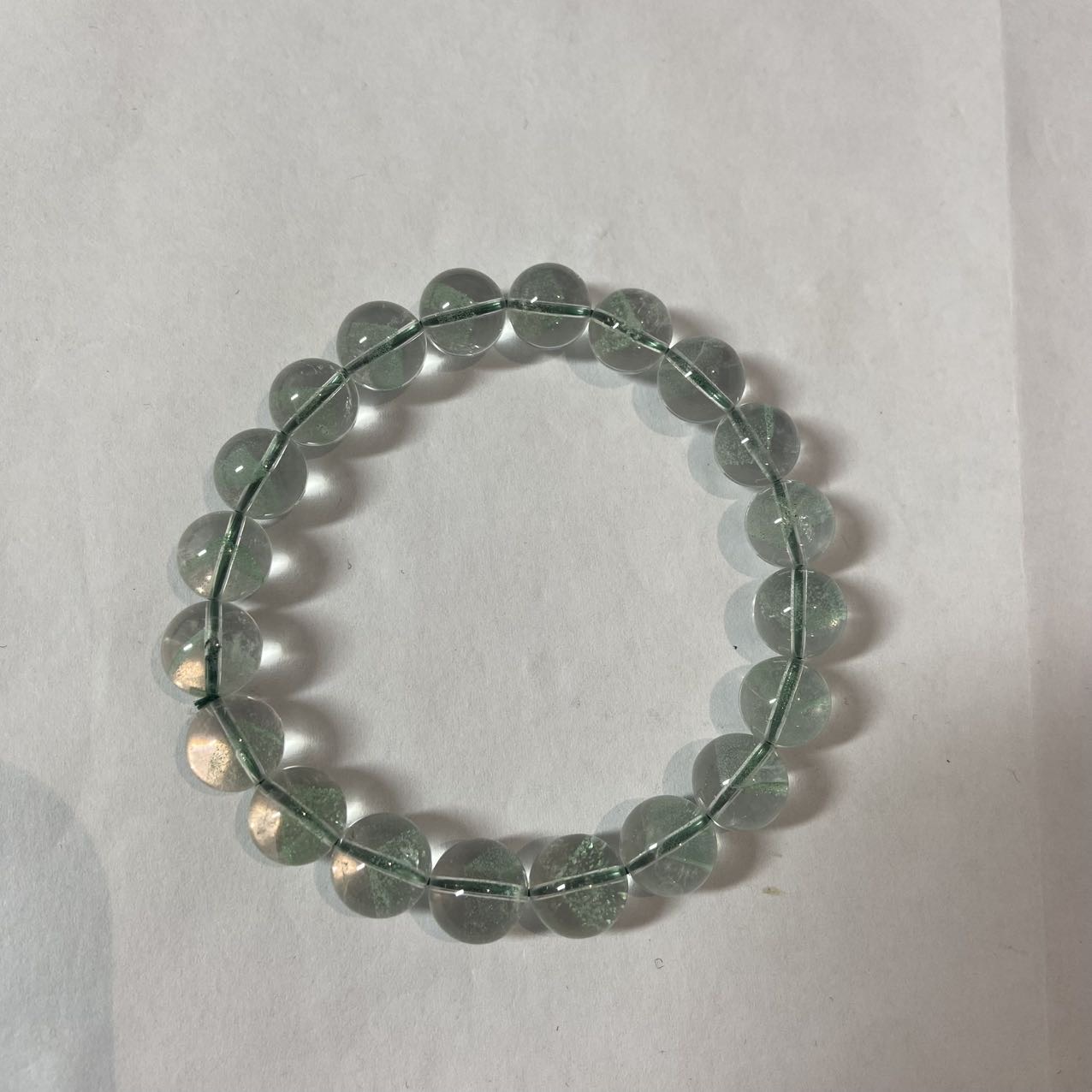 晶匠 翠幽灵金字塔手串10mm+ 编号H-JP55778