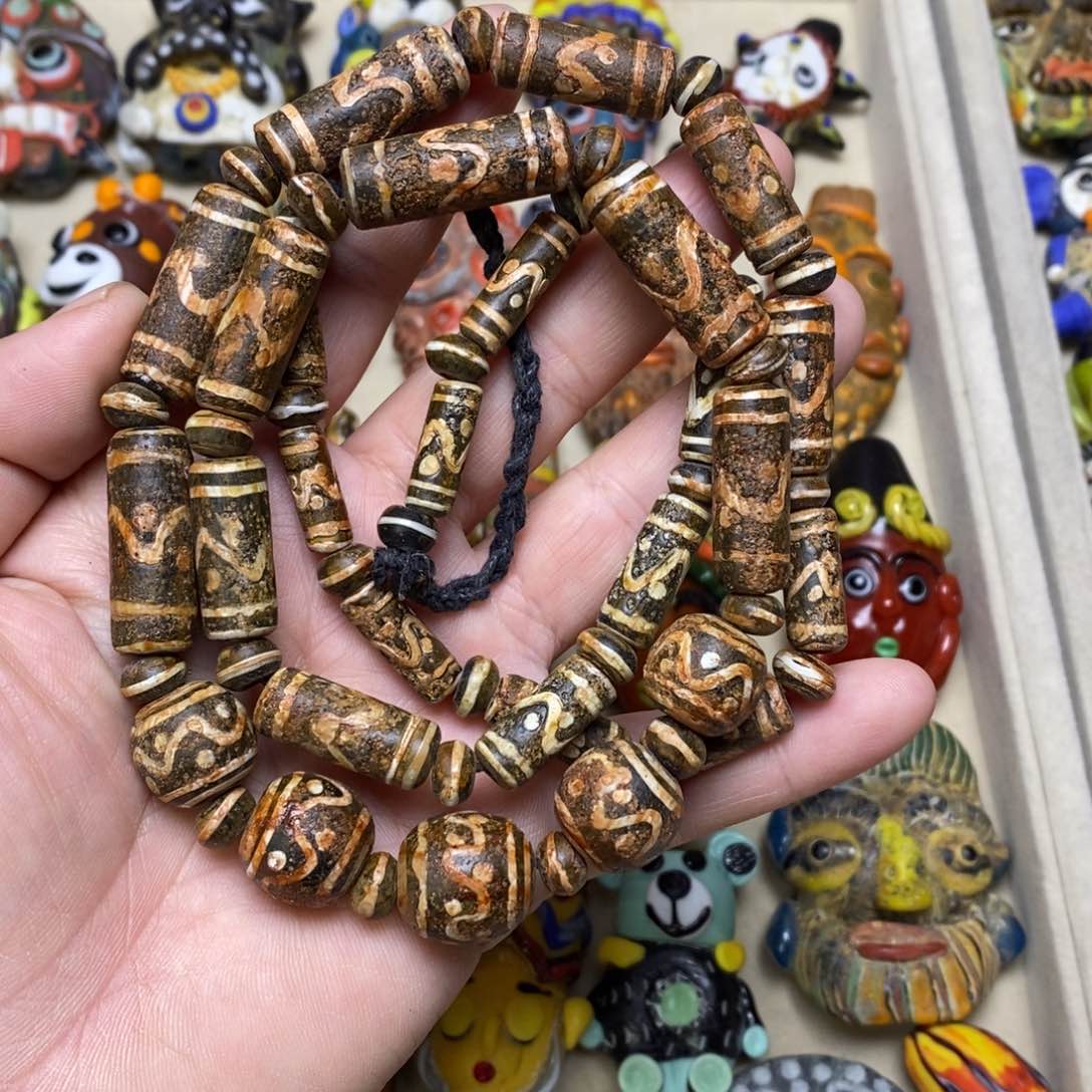 琉璃颈饰福利老链子032