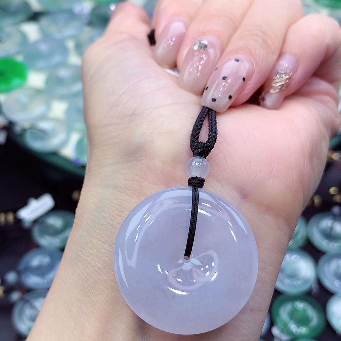 颈饰未镶嵌翡翠编号10尺寸29.9/5.7