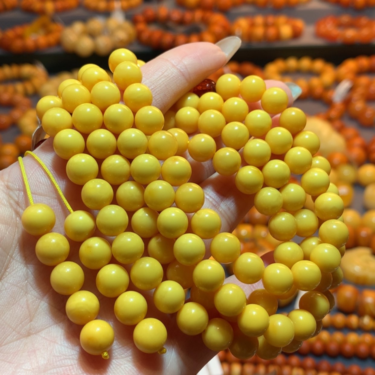 【闪购商品】未镶嵌蜜蜡手链蜜蜡手链
