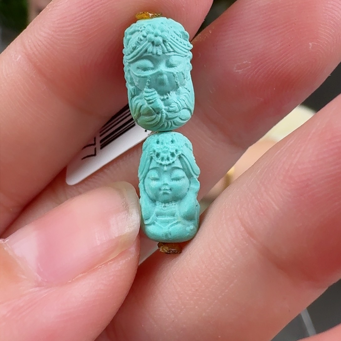 绿松石珠宝奇石未镶嵌