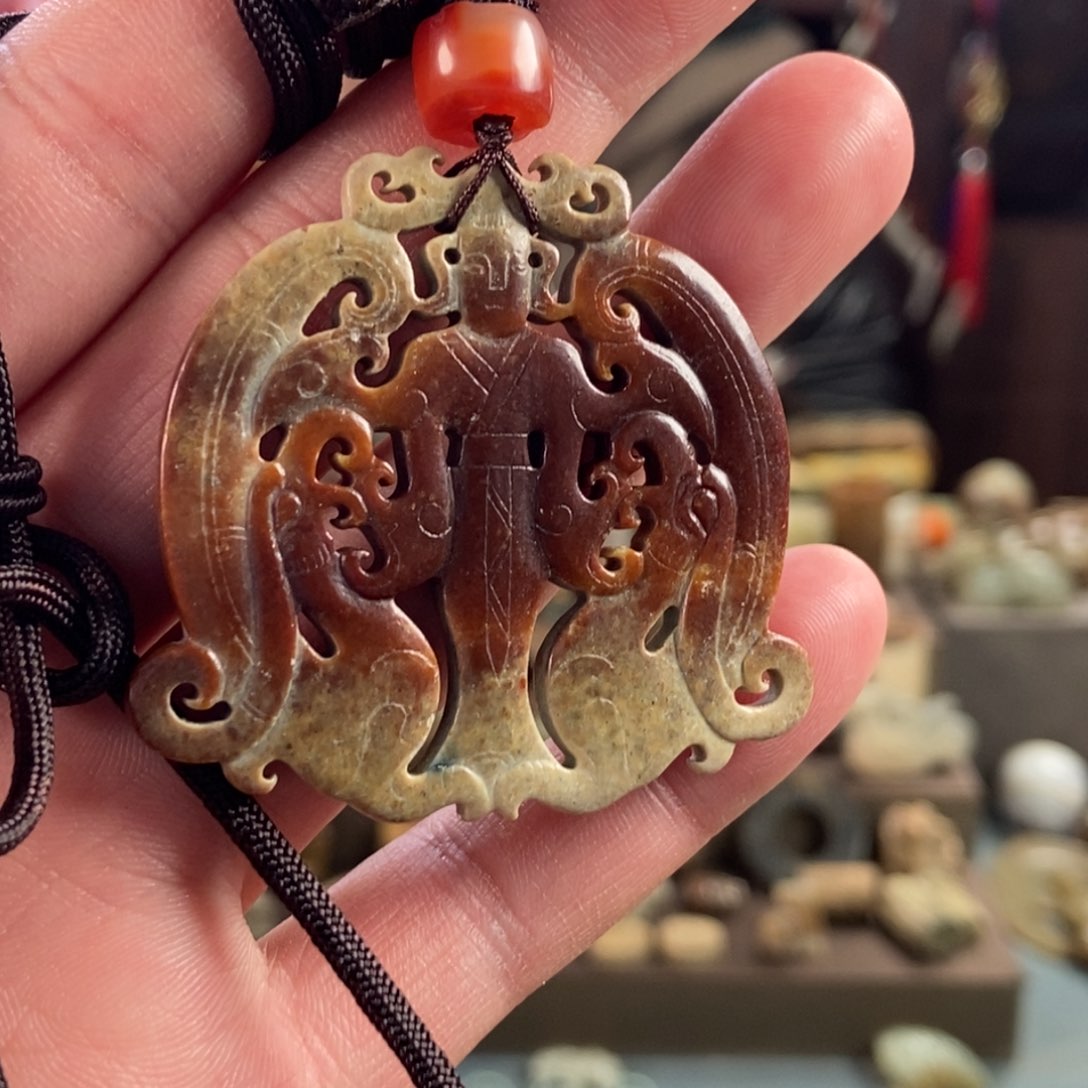 和田玉挂件未镶嵌曹****导