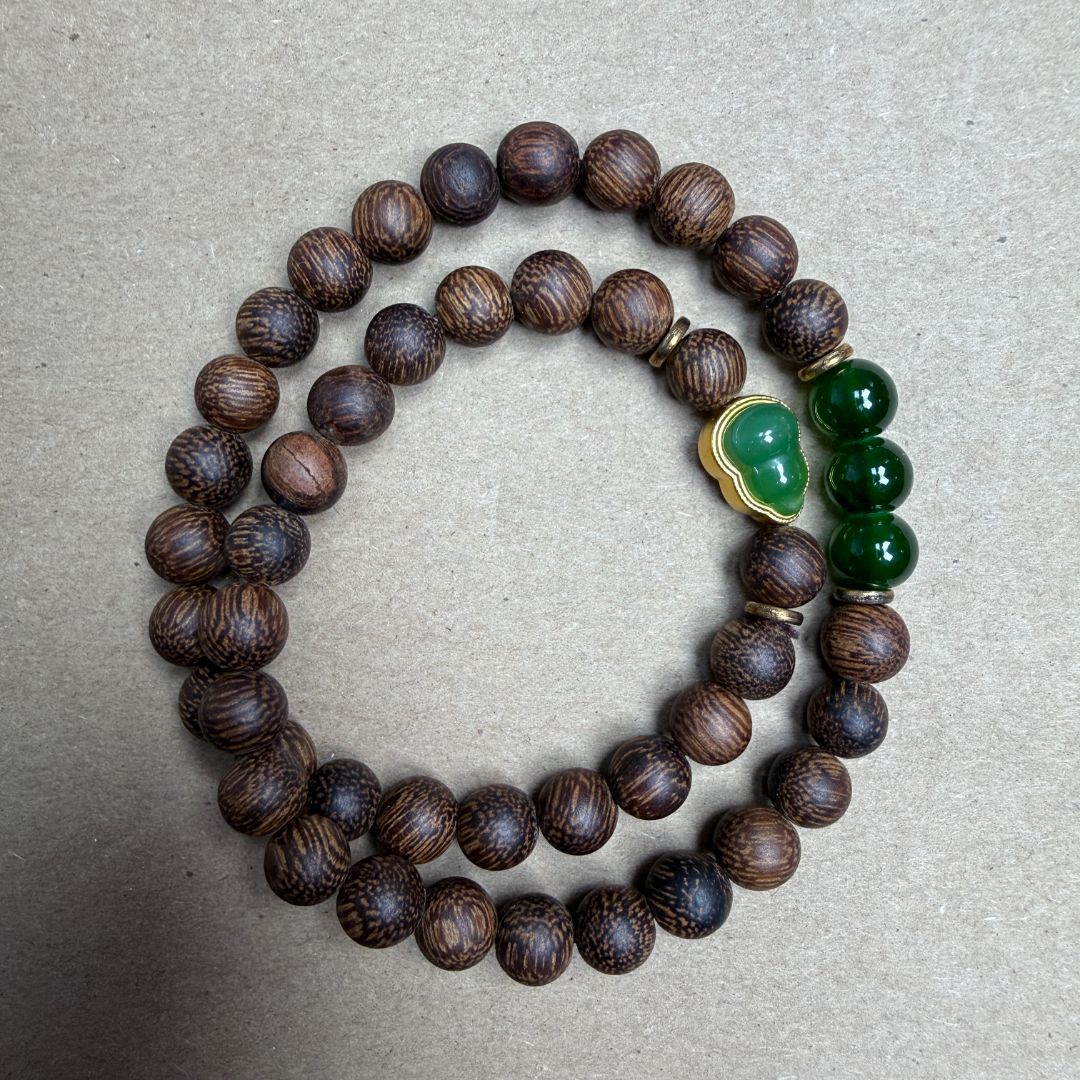 增香沉香木【极物文轩精选】CX奢女款WL圆珠QX049