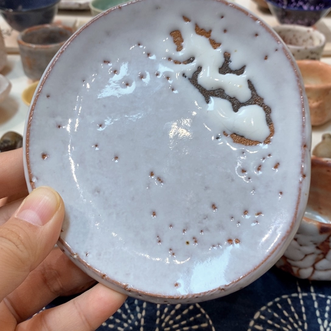 柴烧侘寂粗陶茶具